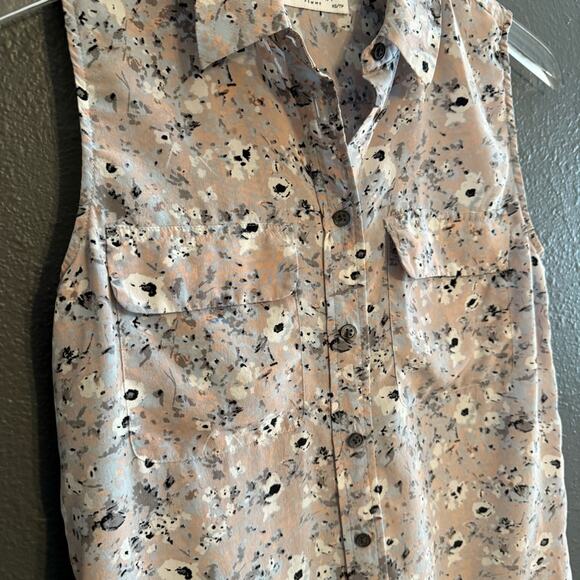 Equipment Sleeveless Silk Blouse Size XS - Picture 3 of 4